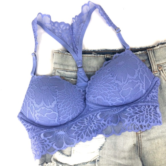 Pink Victoria’s Secret Cross Back Bralette - Picture 1 of 4